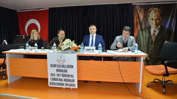2016-2017 Eğitim Öğretim Yılı I. Dönem Sonu Okul Müdürleri Toplantısı Yapıldı