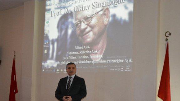 Öncü Şahsiyetler Projesi 2. Döneme Prof. Dr.Oktay Sinanoğlu İle Başladı