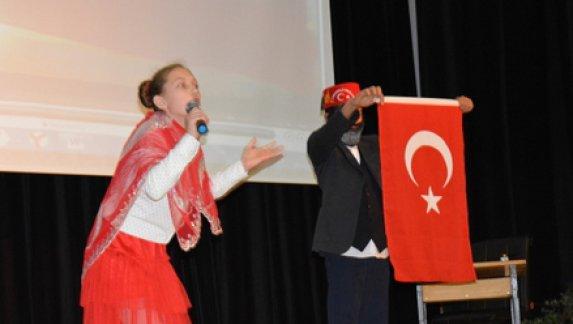Ortaokullar Arası İstiklal Marşını Güzel Okuma Yarışması Düzenlendi