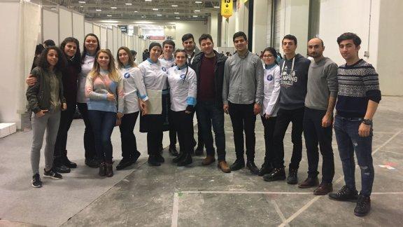 16. Uluslararası Gastronomi Yarışmalarında Selimpaşa İMKB Mesleki ve Teknik Anadolu Lisesi Madalyalar İle Döndü
