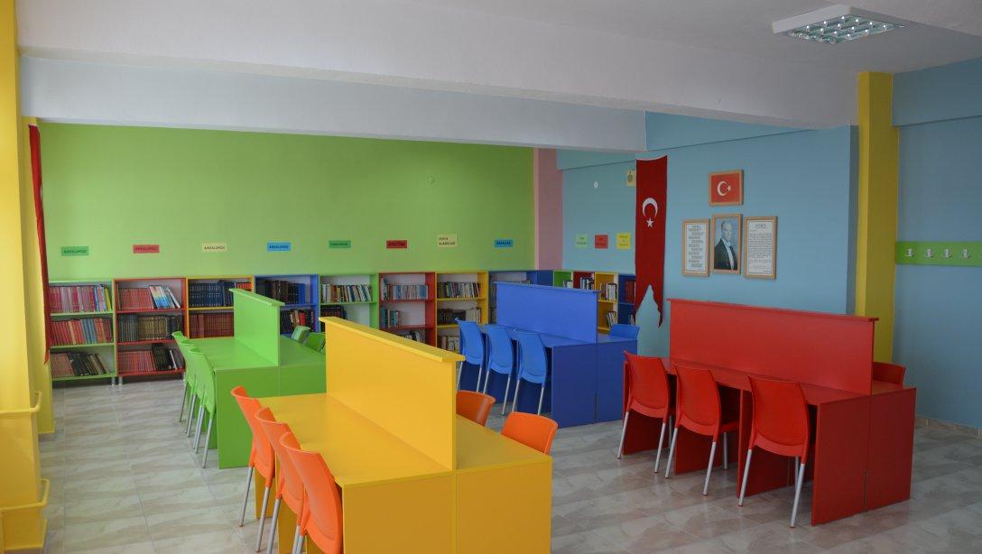 Şehit Olcay Özcan İlk/Ortaokulu' nun Kütüphane Açılışı 