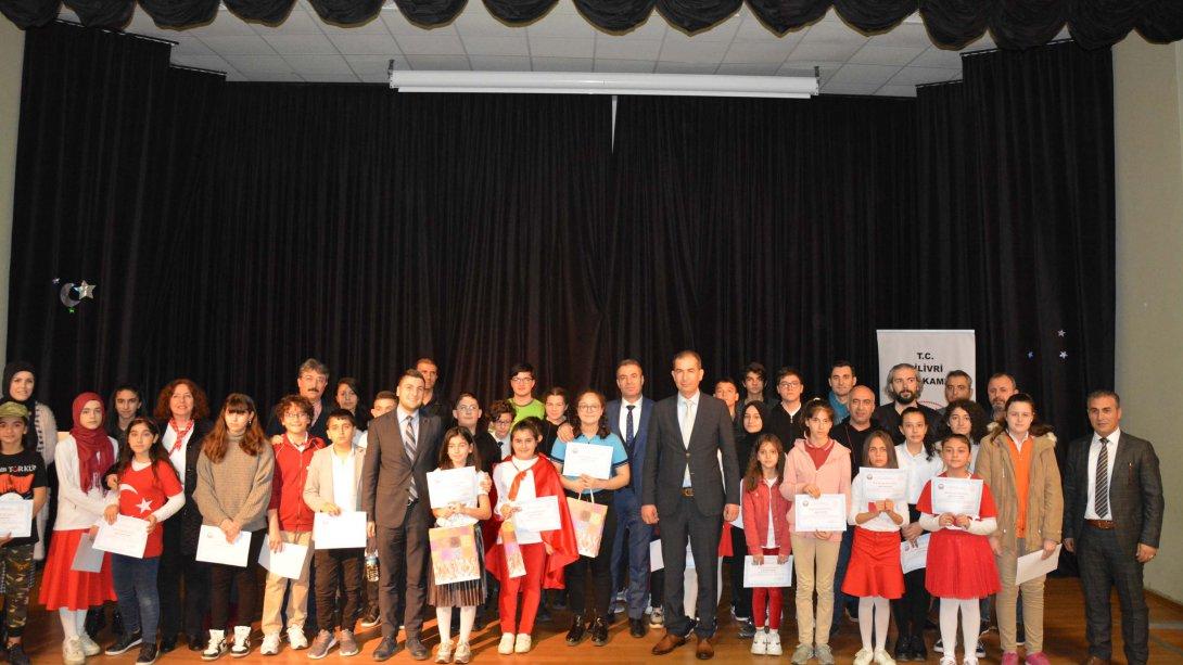 Ortaokullar Arası İstiklal Marşı'nı Güzel Okuma Yarışması