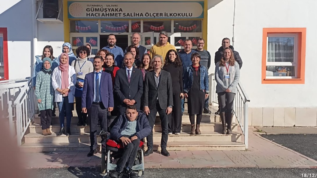 İlçe Milli Eğitim Müdürümüz Zekeriya Artar, Gümüşyaka Hacı Ahmet Saliha Ölçer İlkokulu'nu ziyaret etti.