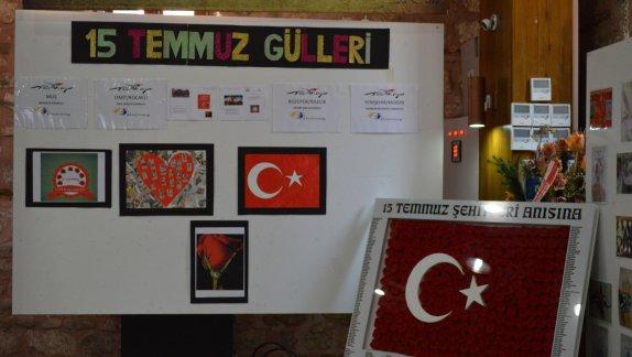  15 Temmuz Gülleri E Twinning Proje Sergisi Açıldı