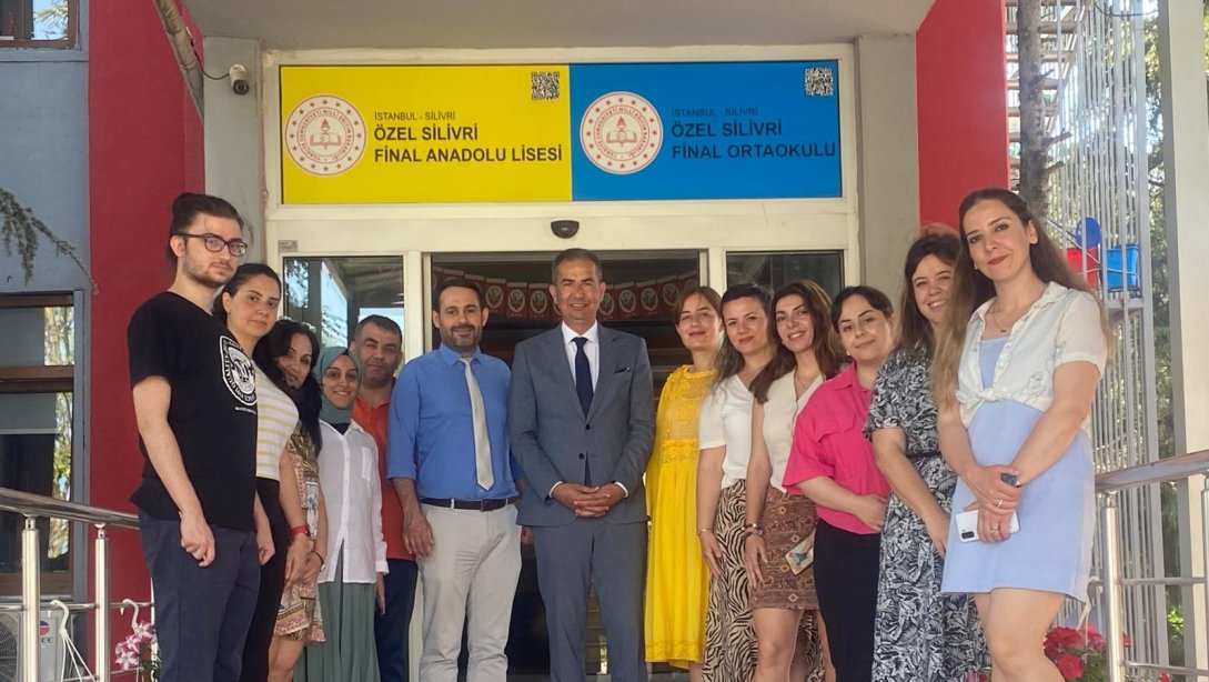 İlçe Milli Eğitim Müdürümüz Zekeriya ARTAR ,Final Anadolu Lisesi'ni ziyaret ederek, öğretmen ve idarecilerle yeni müfredatımız ile ilgili görüş alışverişinde bulundu.