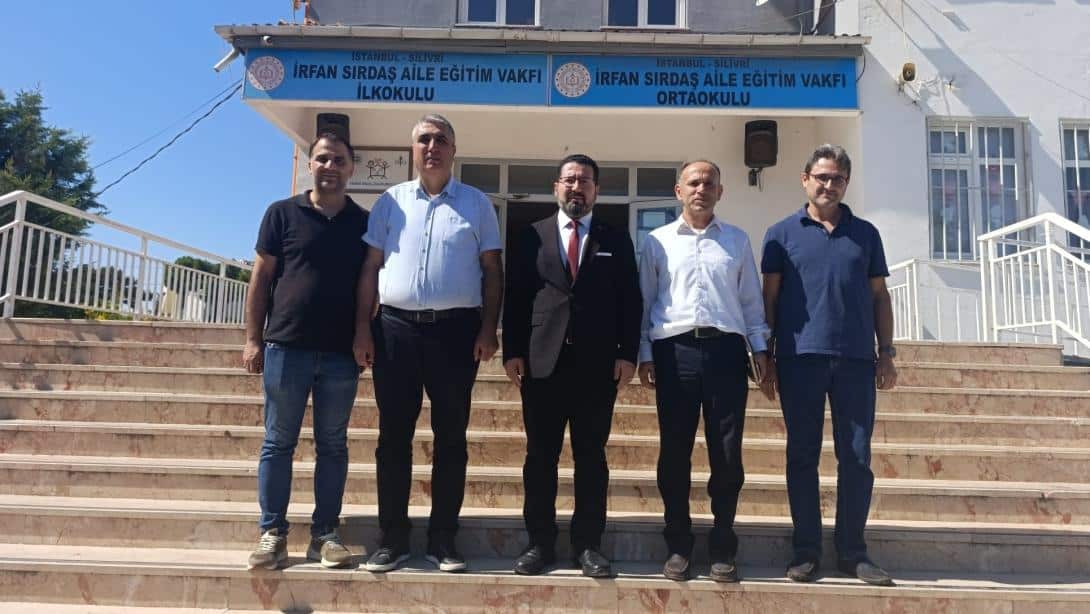 İlçe Milli Eğitim Müdürümüz, İrfan Sırdaş Aile Eğitim Vakfı İlk/Ortaokulunu Ziyaret Etti