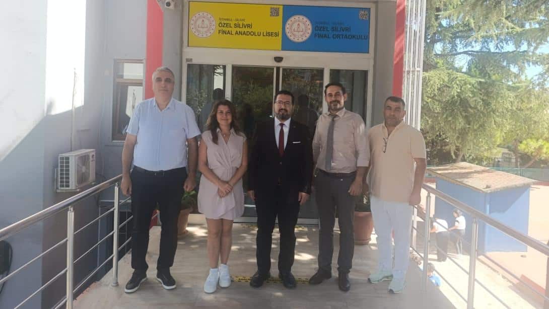 İlçe Milli Eğitim Müdürümüzden Özel Final Okullarına Ziyaret
